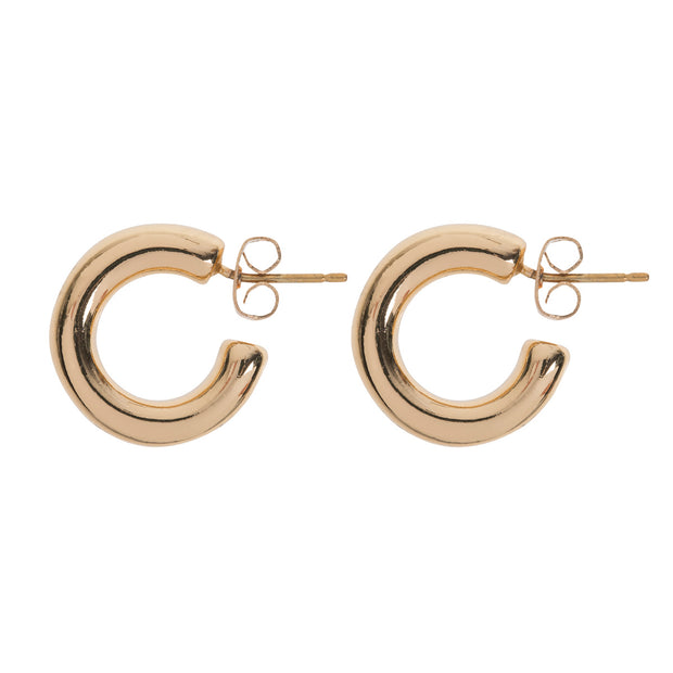 Earrings - Classic Hoop - Gold
